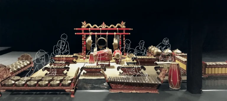 Stage de Gamelan